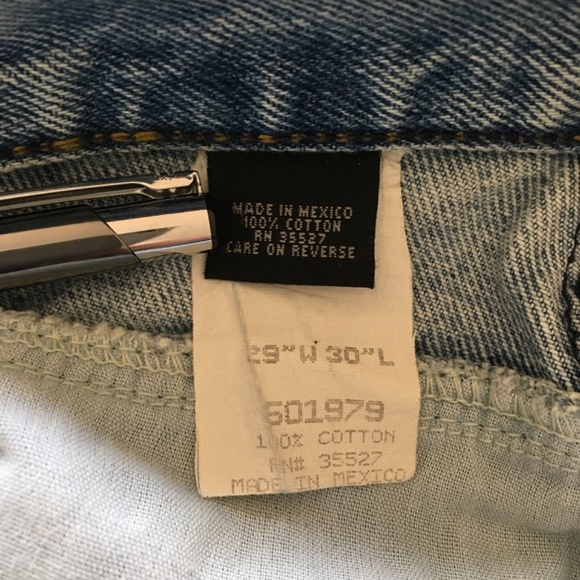 VTG Marithe Francois Girbaud Womens Blue Denim Jeans Sz 29x30 Y2K Mom - Picture 11 of 15